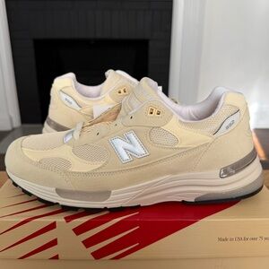 New Balance 992 Teddy Santis Made In USA - Calcium - Mens Size 11.5 - U992MC New